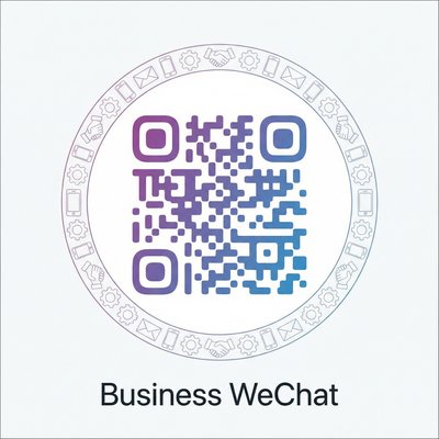 高清3D动漫商务二维码